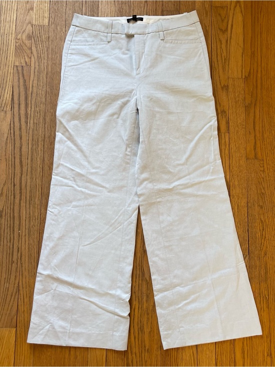 Banana Republic Pants - Banana Republic Linen Wide Leg Trouser Light Blue Size 12 NWOT